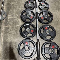 Olympic Weight Bar Set