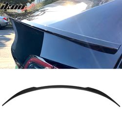 Fits 2020-2025 Tesla Model Y (Not Fit Model Y Juniper) Duckbill Rear Trunk Deck Lid Wing Lip Exterior Auto Parts MX Style Painted Gloss Black ABS Plas