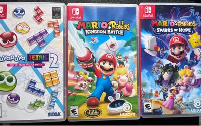 Nintendo switch video games
