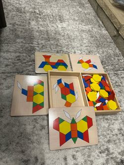 Melissa & Doug Pattern Blocks and Boards
