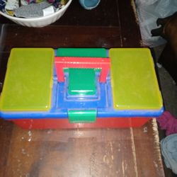 Kids Tackle Box Or Toy Box Or Craft Container
