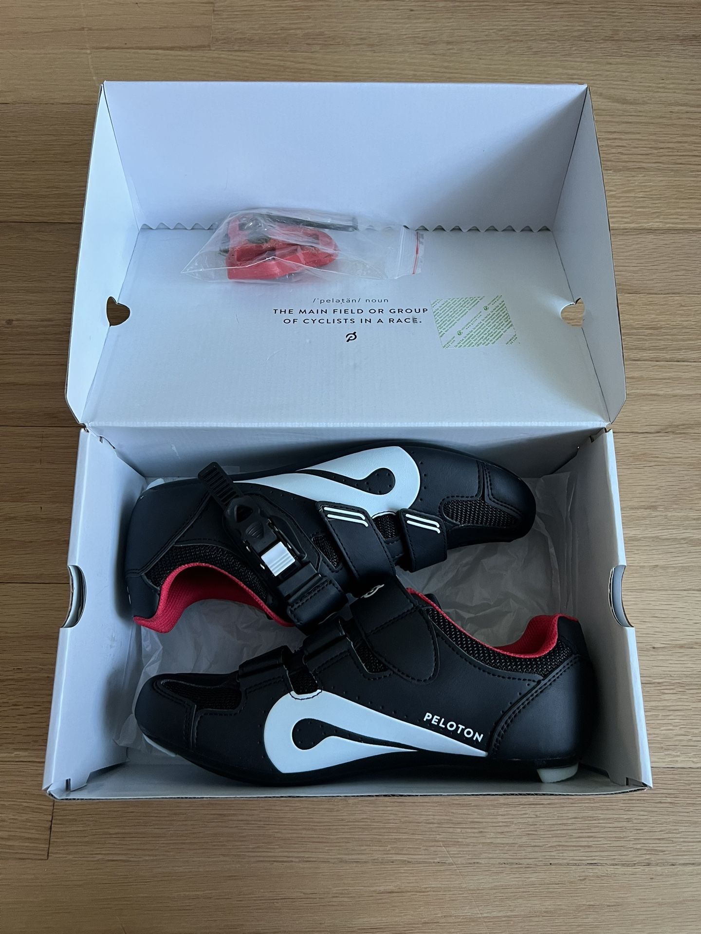 Peloton Cycling Shoes With Cleats Size 40