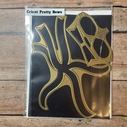 Cricut Pretty Bow Die