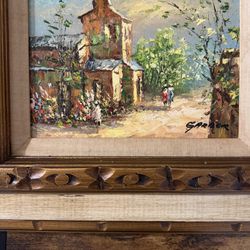 Antique Oil Painting 