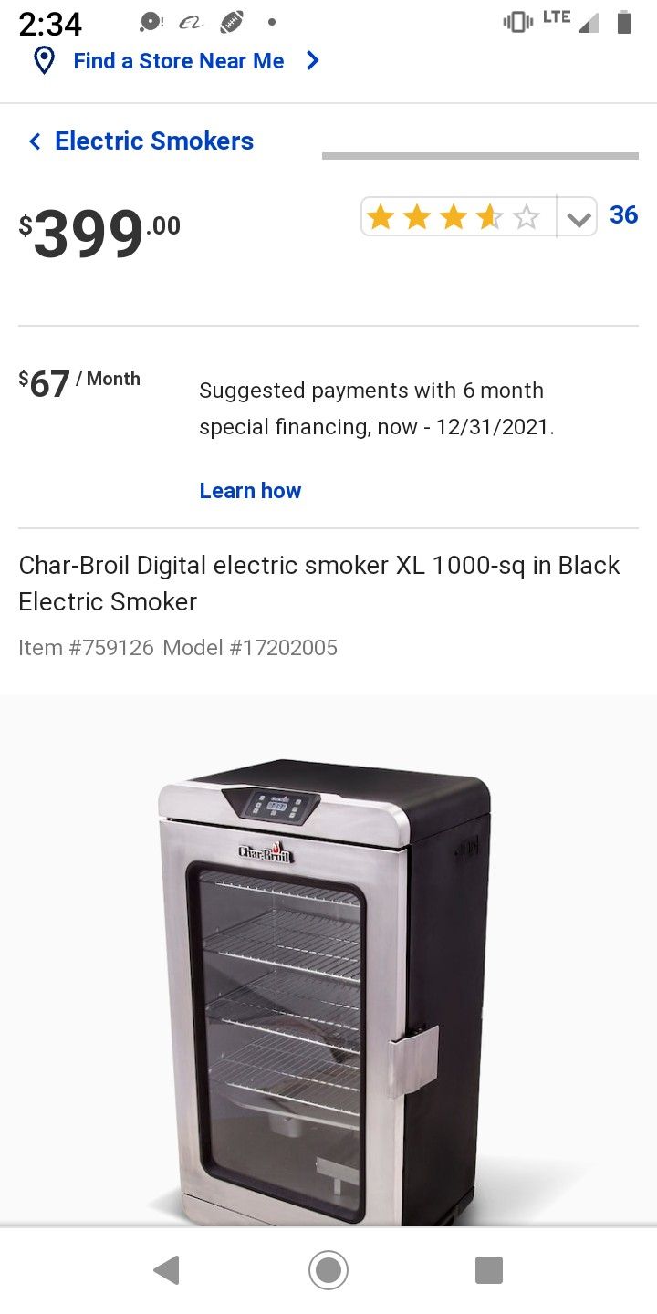 Char-Broil electric smoker xl1000, barbecue, smoker, grill