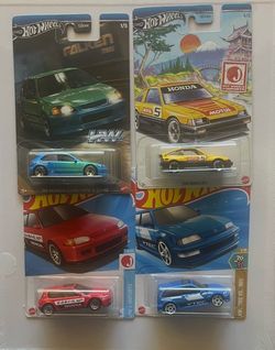 Hot Wheels Honda 4-Car Lot – Sealed