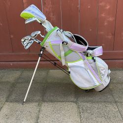 Tommy Armour Kids Jr. Girls Boys Golf Set Driver Clubs Putter Bag