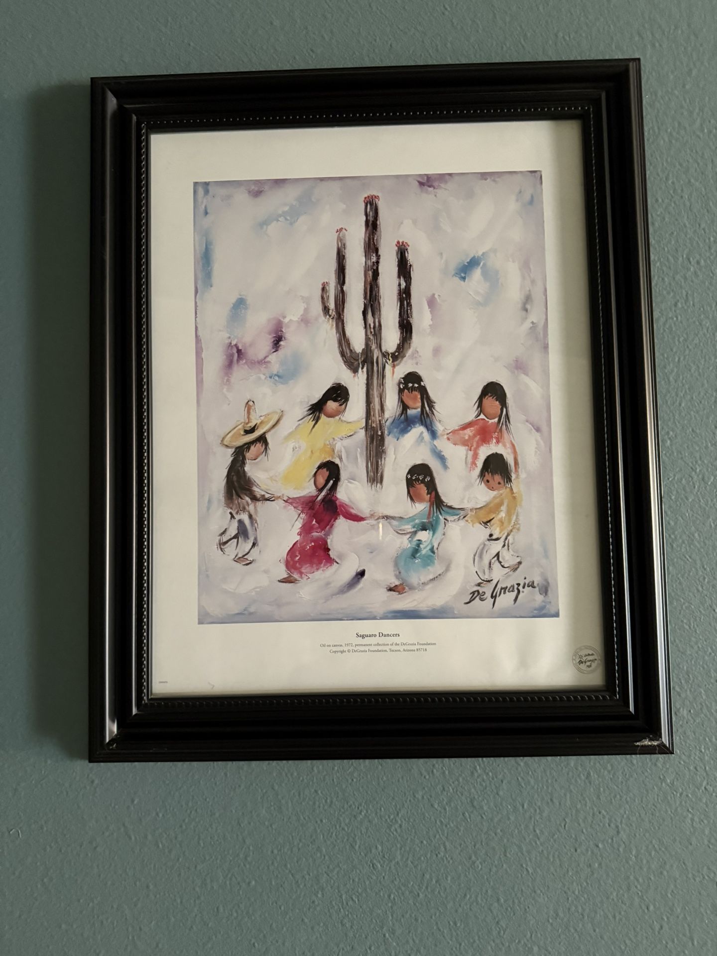 Ted De Grazia’Saguaro Dancers’