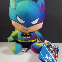 Justice League Gradient Super Hero Stuffed Doll Batman 7” Plush Rare DC Comics