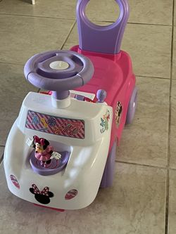 Minnie Mouse Toddler Push Car