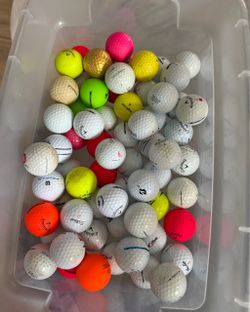 127 Mixed Golf Balls