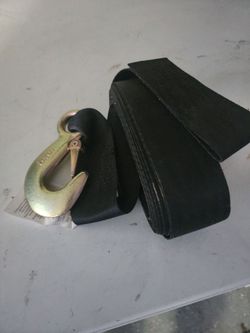 Boat winch strap