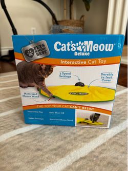 NEW Cat’s Meow Deluxe Interactive Cat Toy