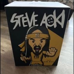 NIB Steve Aoki Dim Mak Bruce Lee MINDstyle Vinyl 8” Figure