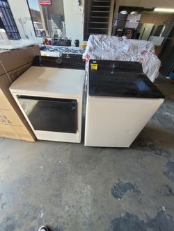 LG washer and dryer set gas