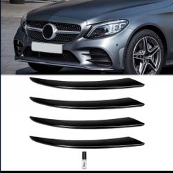 Front Air Vent Cover Trim Fits 2014-2021 18 Mercedes-Benz C Class Sport Glossy