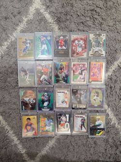 Football card lot various players/various Brands  /taking Offers  Not A Dollar