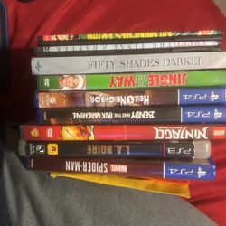 PS4 And PS3 Games 