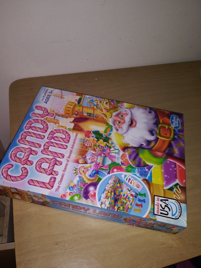 Candy land trivia game board game