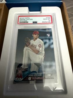 Shohei Ohtani rookie Pitching PSA 10