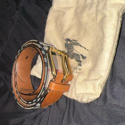 Burberry Belt Used