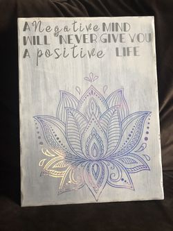 Flower mandala wall hang