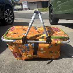 Collapsible Insulated Picnic Basket 