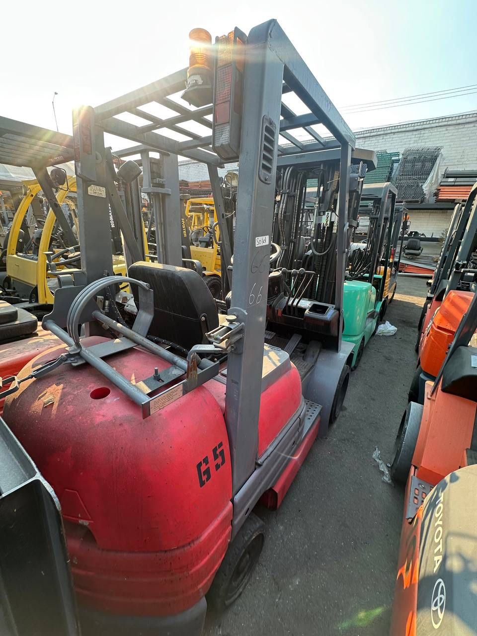 Toyota Forklift m6, 4 Stage, S, 5500 Lbs For Sale