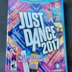 Just Dance 2017 Wii U 