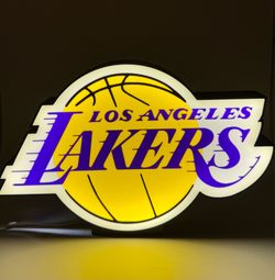 Los Angels Lakers Light Box