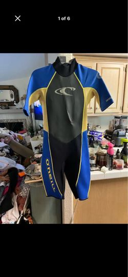 O'Neill Shorty Wetsuit Blue Black Yellow