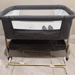 Angelbliss Baby Bassinet- Gray- New In Box