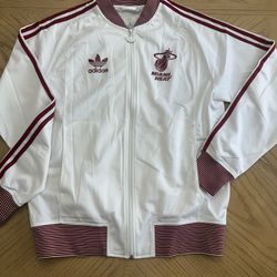 Adidas Miami Heat Men's Size  small Track Jacket