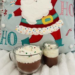 Hot Chocolate Handcrafted Christmas Candles