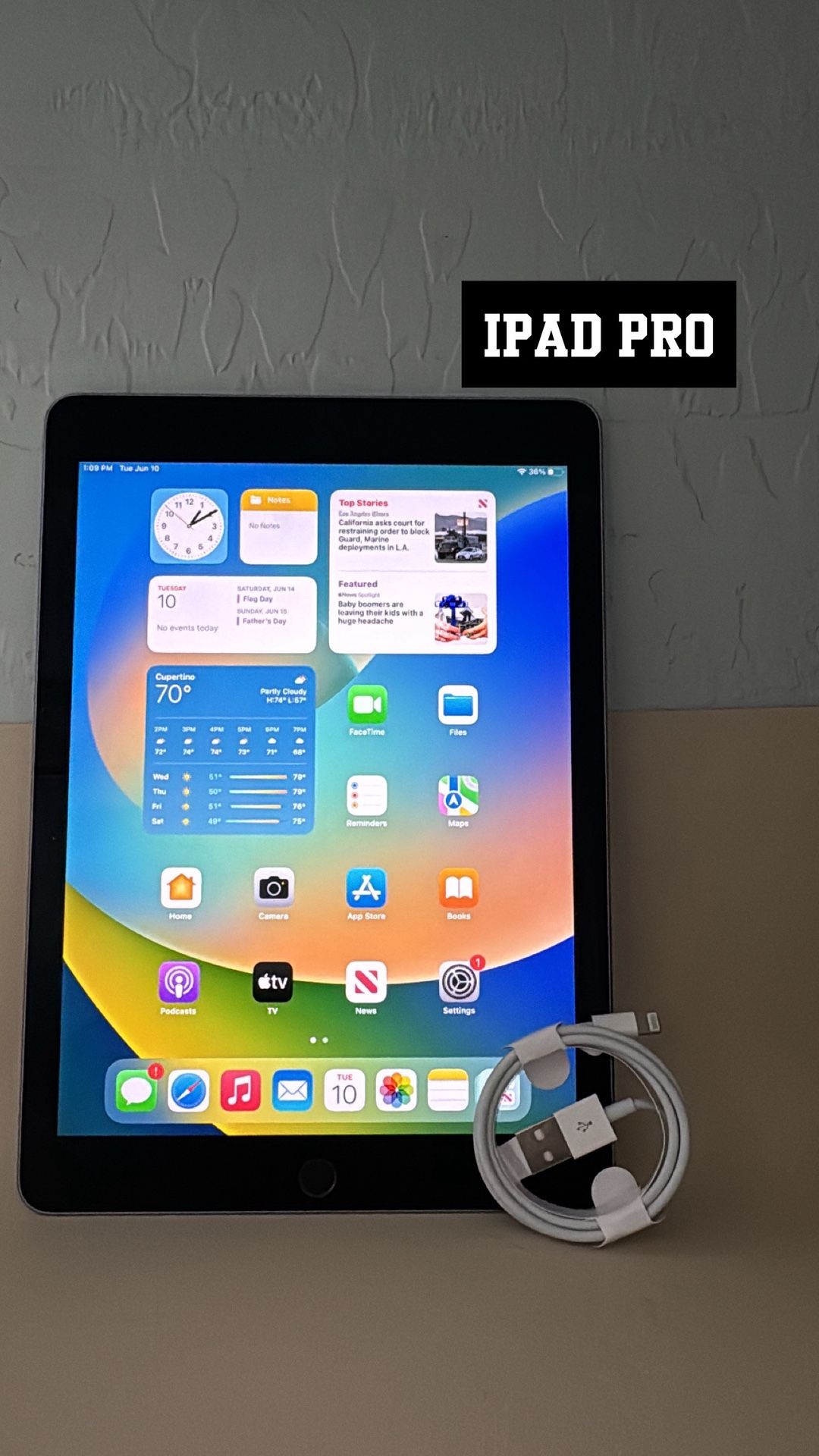iPad Pro. Like New And Unlocked!