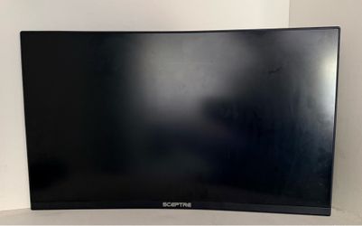 Sceptre 27” Curved Gaming Monitor (missing stand and power cord)