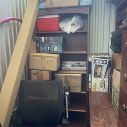 Wooden Book ShelvesTall