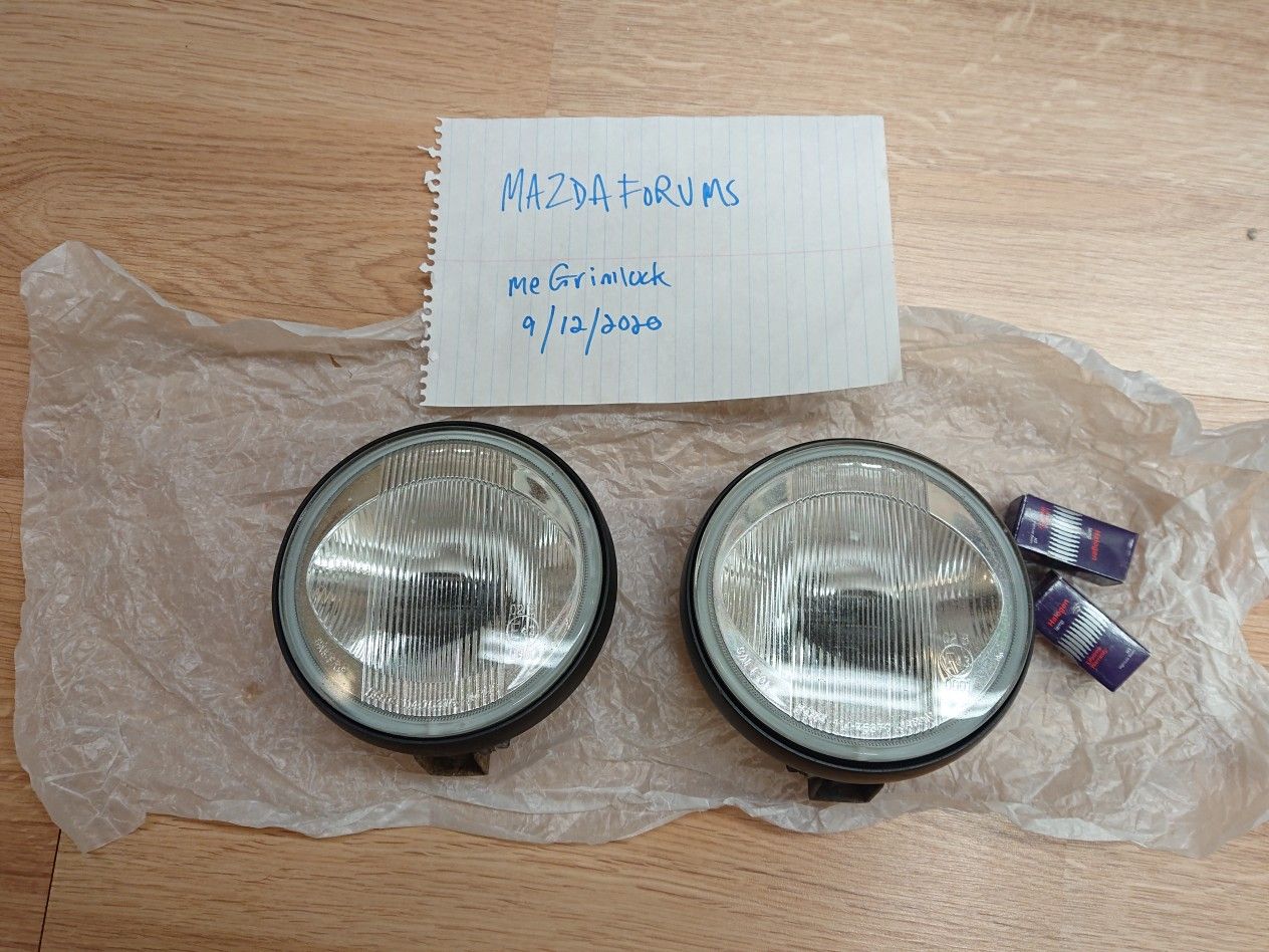 Protege5 OEM Mazda fog lamps pair