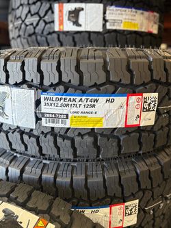 🔥 35x12.50R17 Falken Wildpeak A/T4W – Set of 4 🔥 CORE TIRE MOTORSPORTS