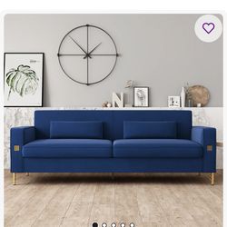 Blue velvet Sofa
