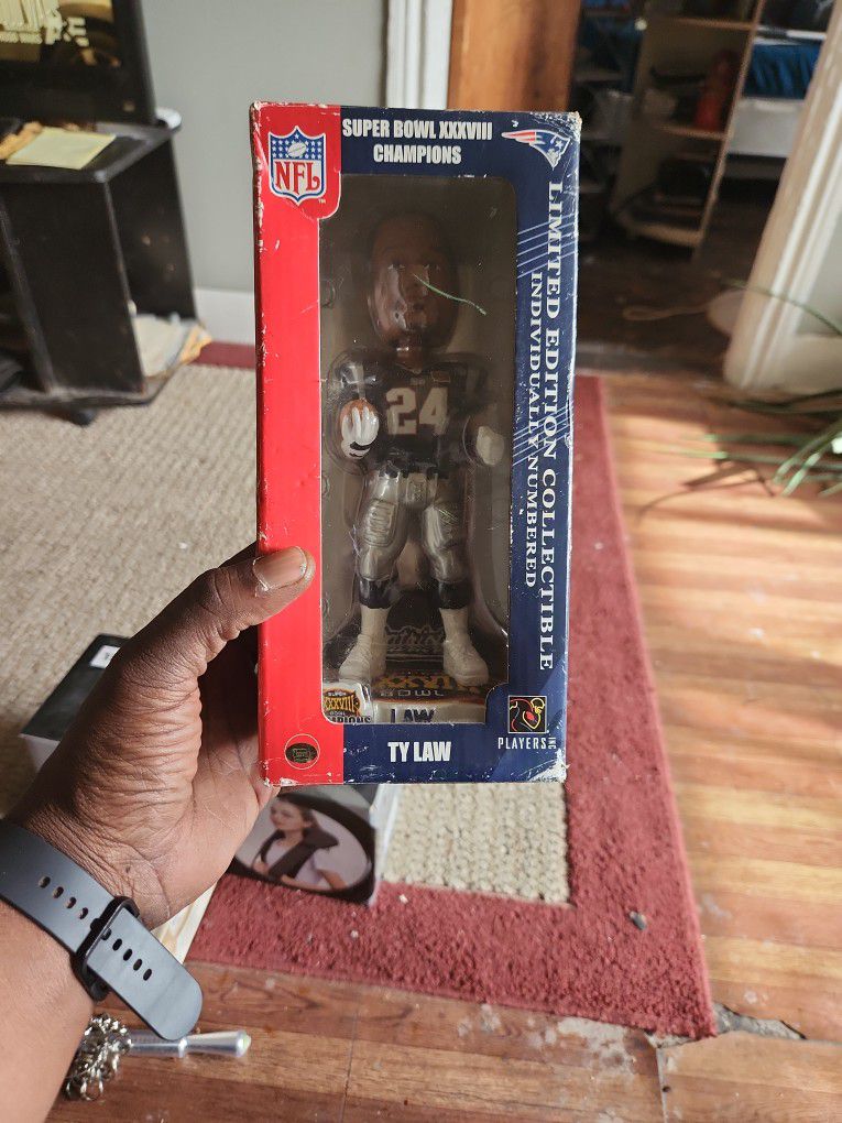 Ty Law Foot Limited Edition Individual #'d