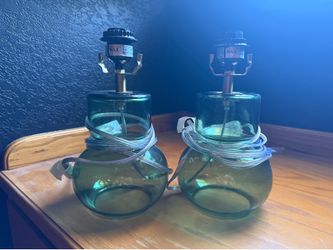 2 Small World Market Lamps