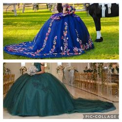 2 Vestidos  De Quinceañera/// HASME UNA OFERTA RAZONABLE