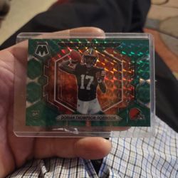2023 Panini Mosaic - NFL Debut (Green Prizm) Dorian Thompson-Robinson Rookie Card
