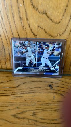 2024 Topps Now Shohei Ohtani and Aaron Judge MVP’s Card
