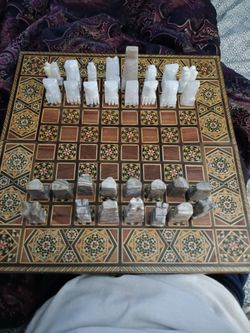 Chess/backgammon Game Set