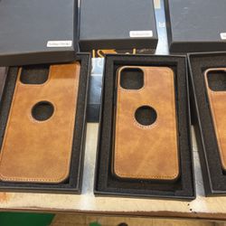 Premium Leather Case For Iphones Protection 