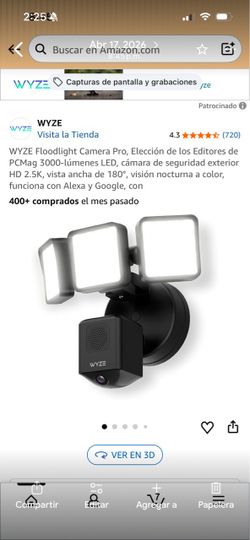 Cámara de seguridad