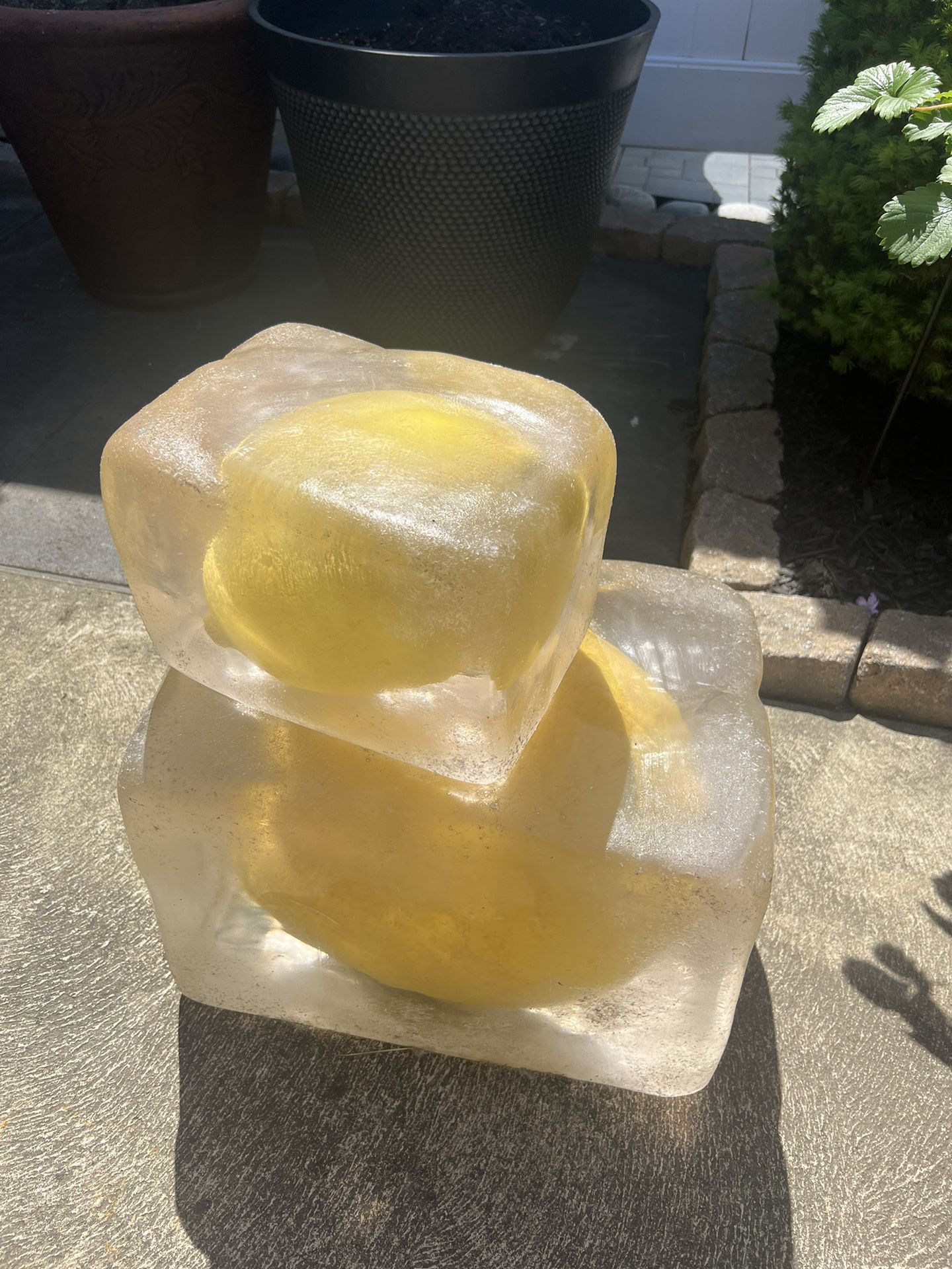 Frozen Lemon Decorative Stage Prop 