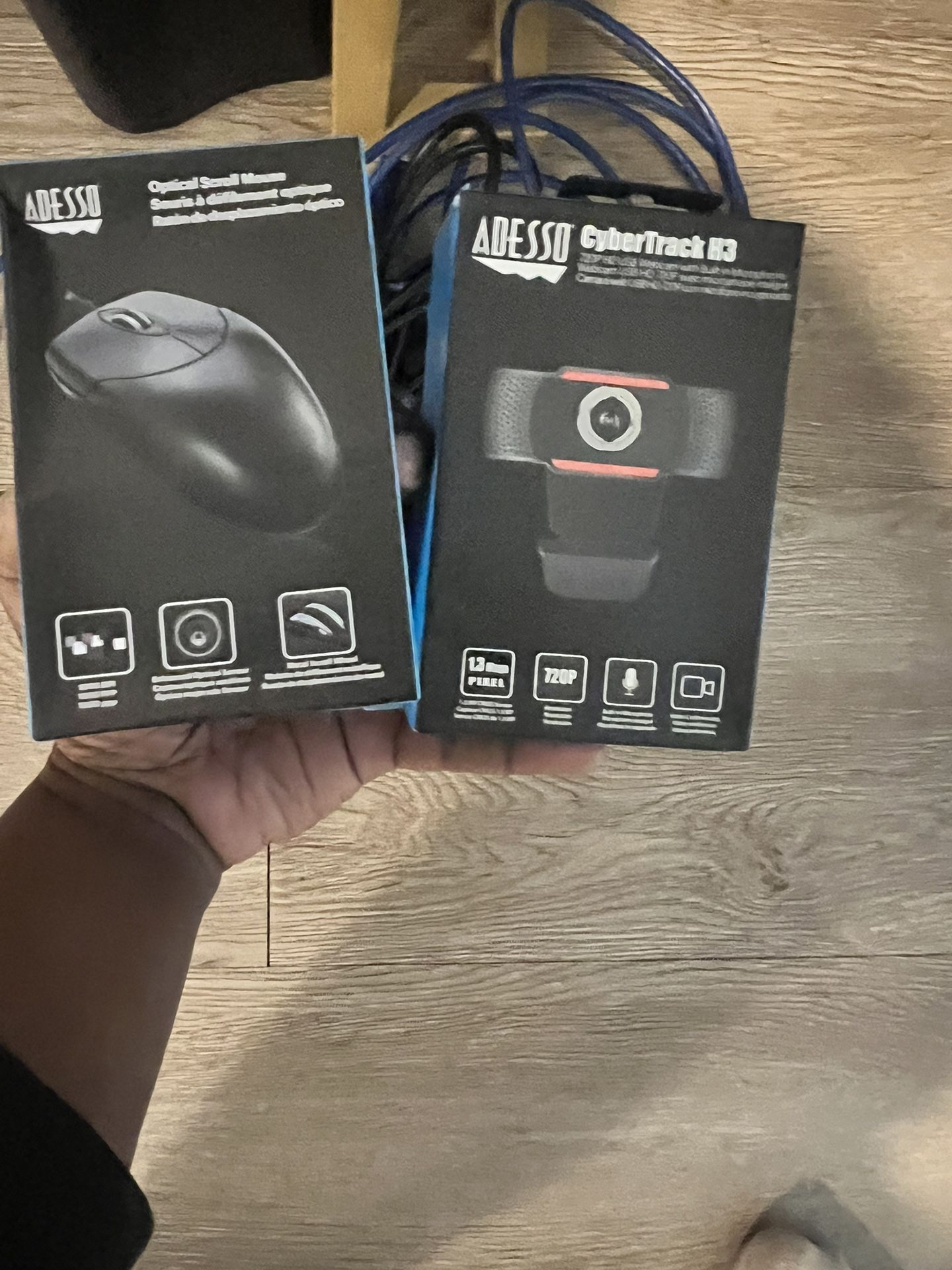 Brand new Mouse And Webcam For Sale